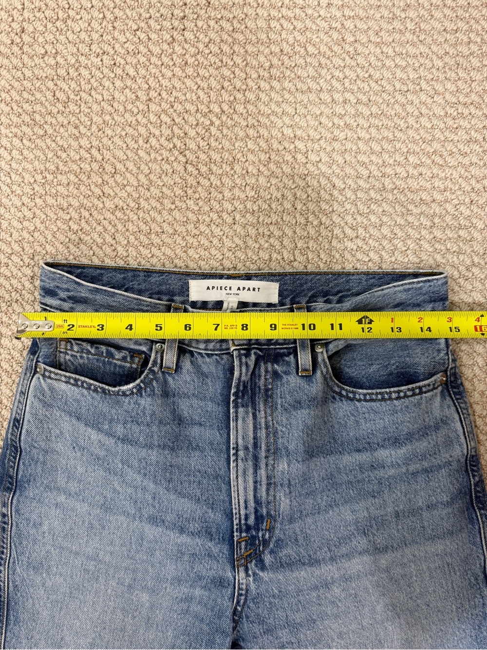 Apiece Apart Camila Jeans Austin Wash sz 27 - Picture 6 of 7